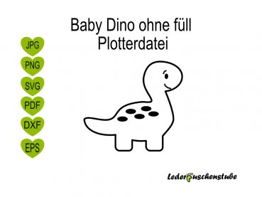 Plotterdatei Dino Baby